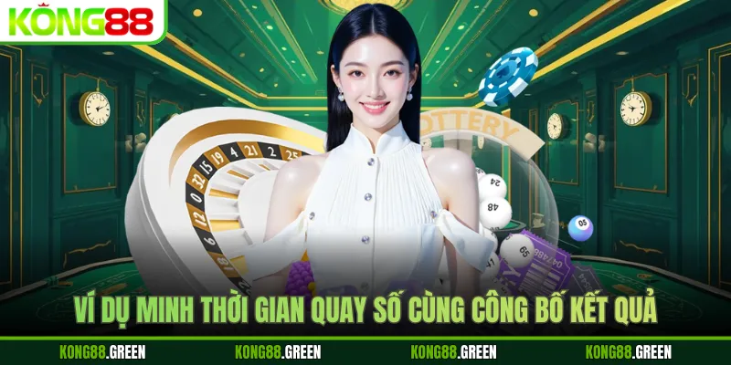 Thời gian quay số cùng công bố kết quả